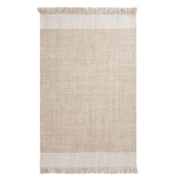 Kian Eco-Friendly Indoor/Outdoor Rug, 3' x 5', Khaki
