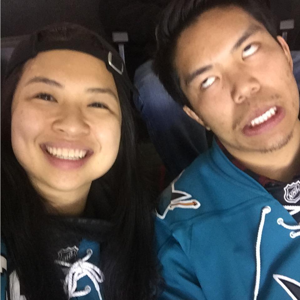 San Jose, CA - 2017 -San Jose Sharks Game-