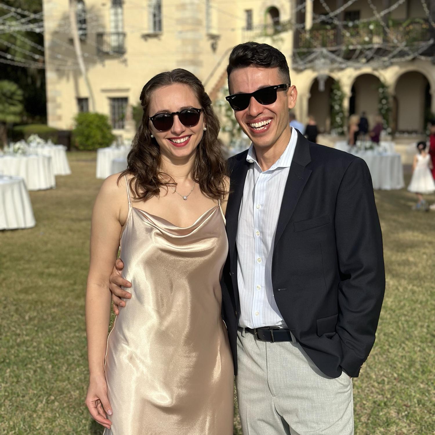Celebrating Ender and Yasemin's wedding in Florida!