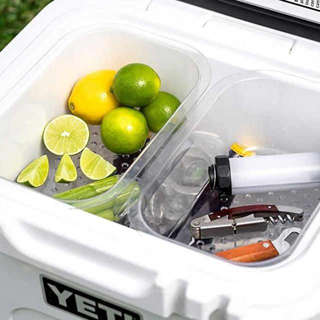 2-Pack of Roadie 24 Dry Goods Trays - Product Contains Two Trays Specifically Designed to Fit Side-by-Side in The YETI Roadie 24 Hard Cooler