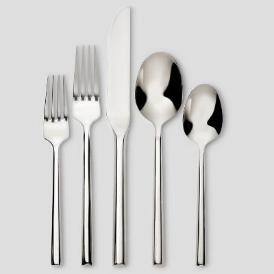 20pc Stainless Steel Izon Mirror Flatware Set