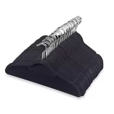 ORG™ Slimline Velvet Suit Hangers in Dove (Set of 50)