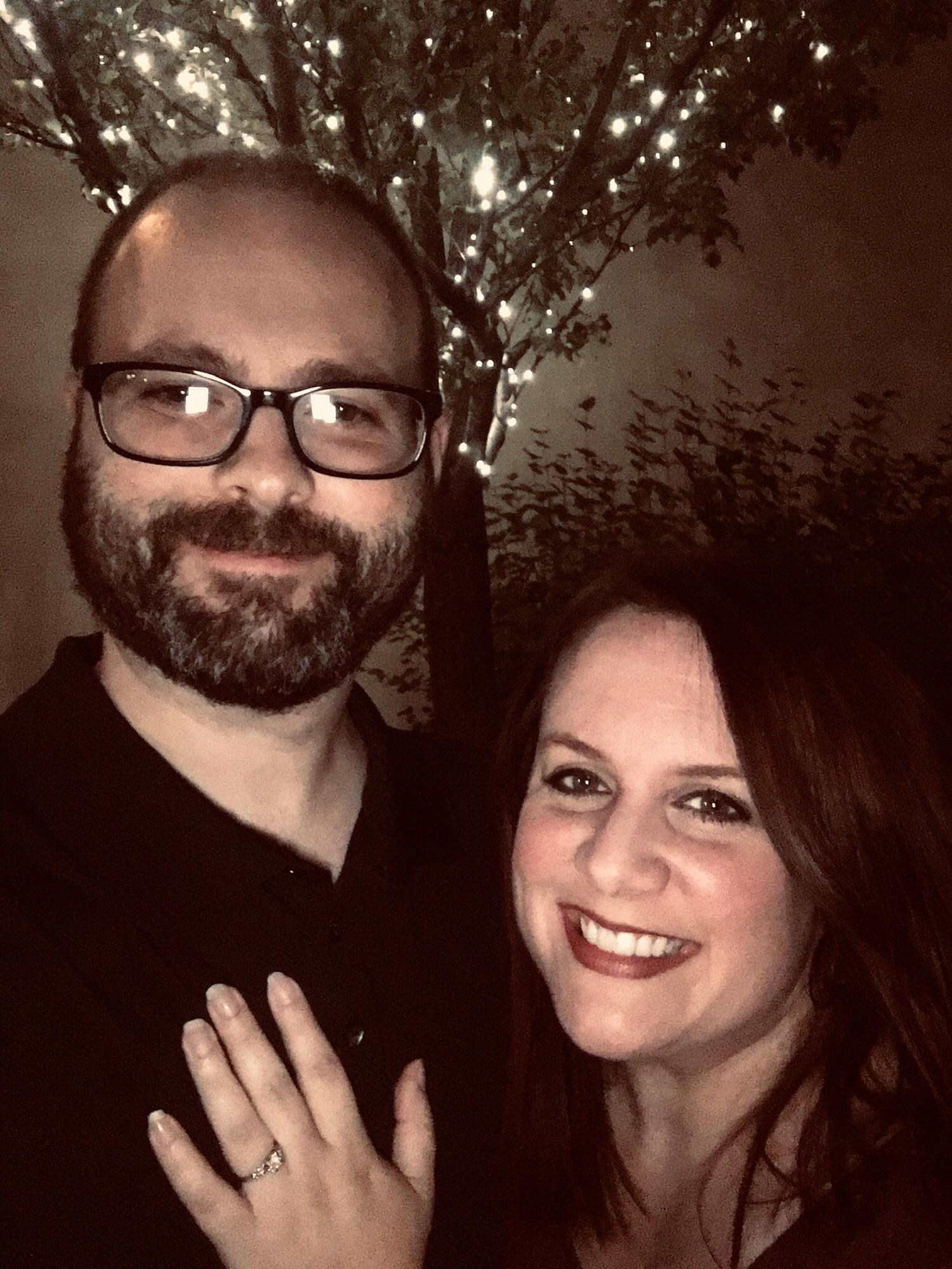 We’re engaged!