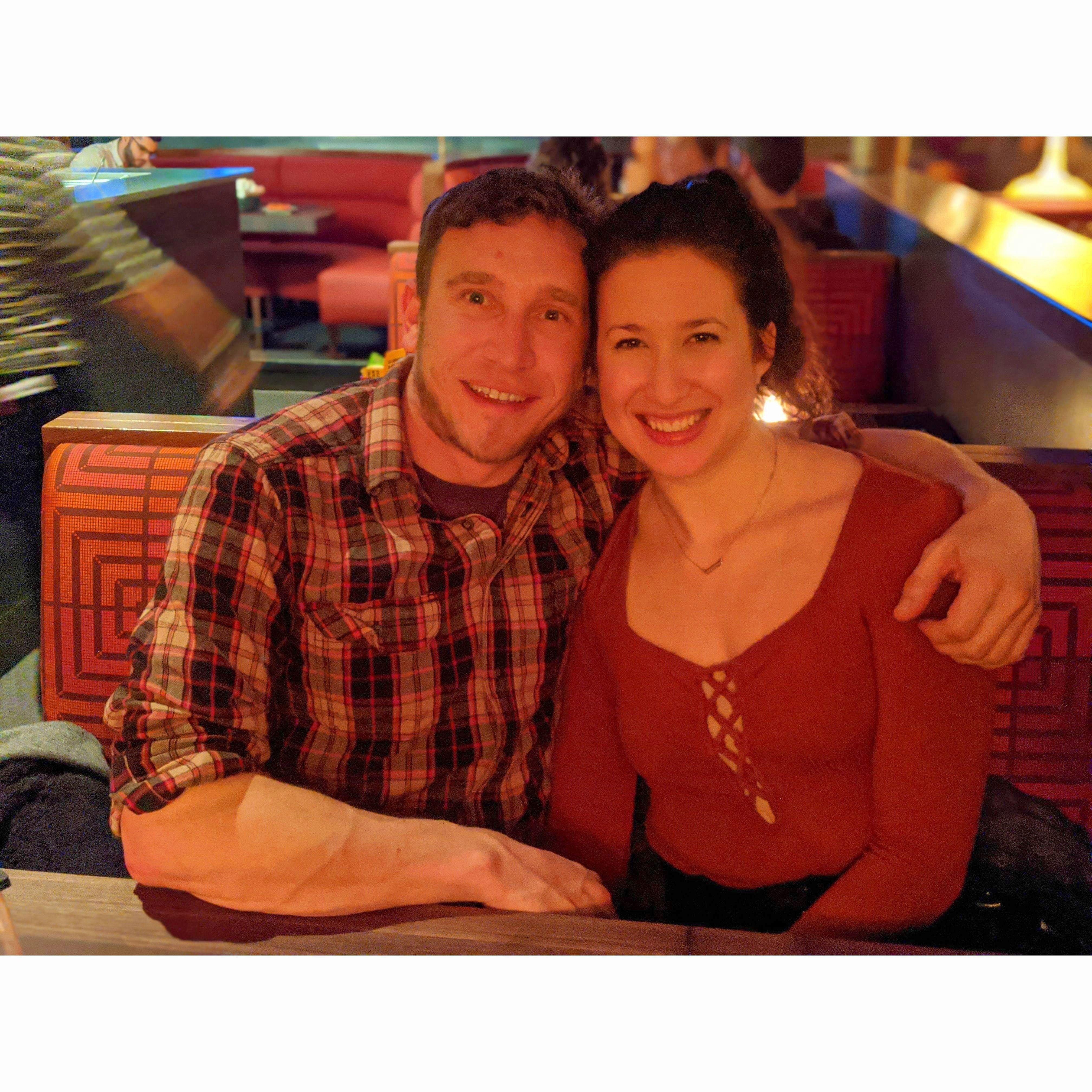A few months after we met <3