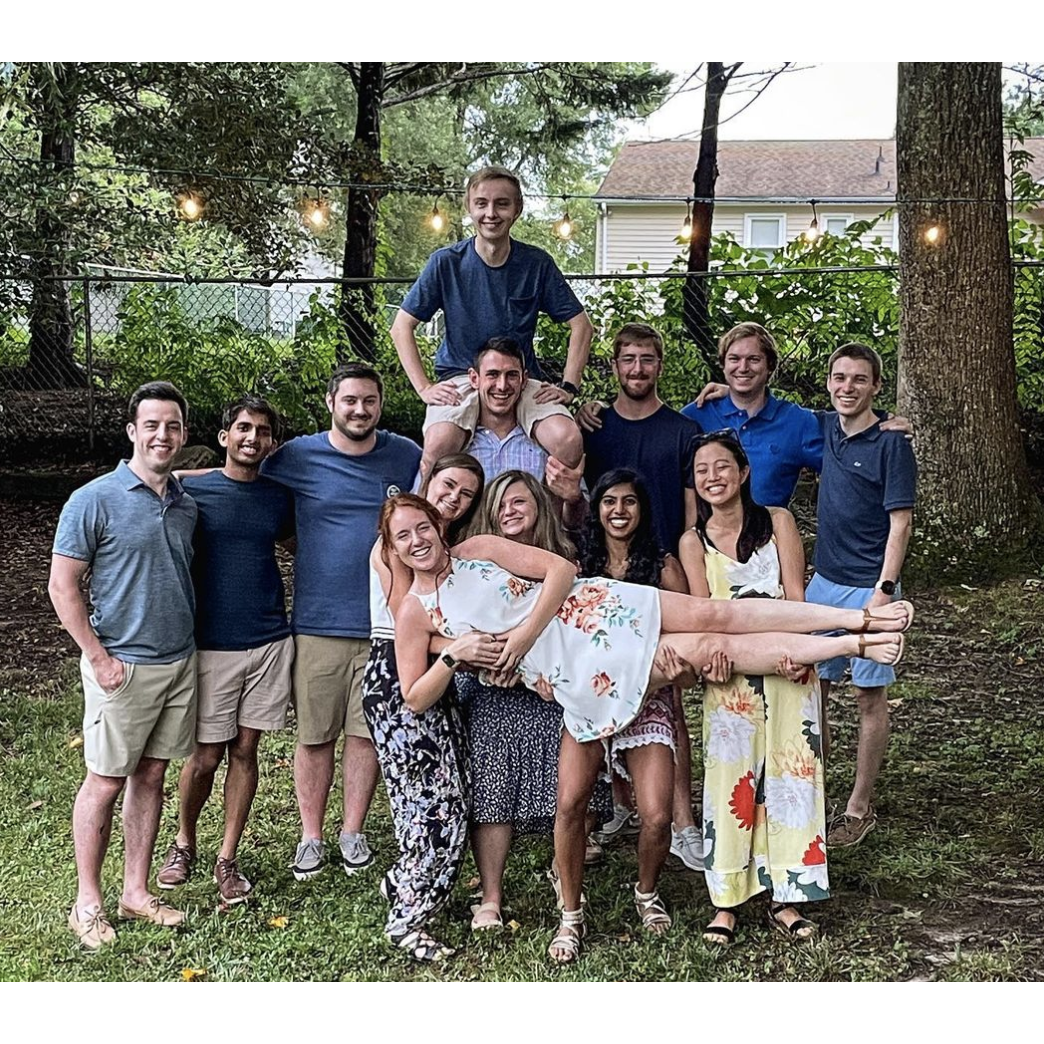 Reuniting with our JMU buddies!