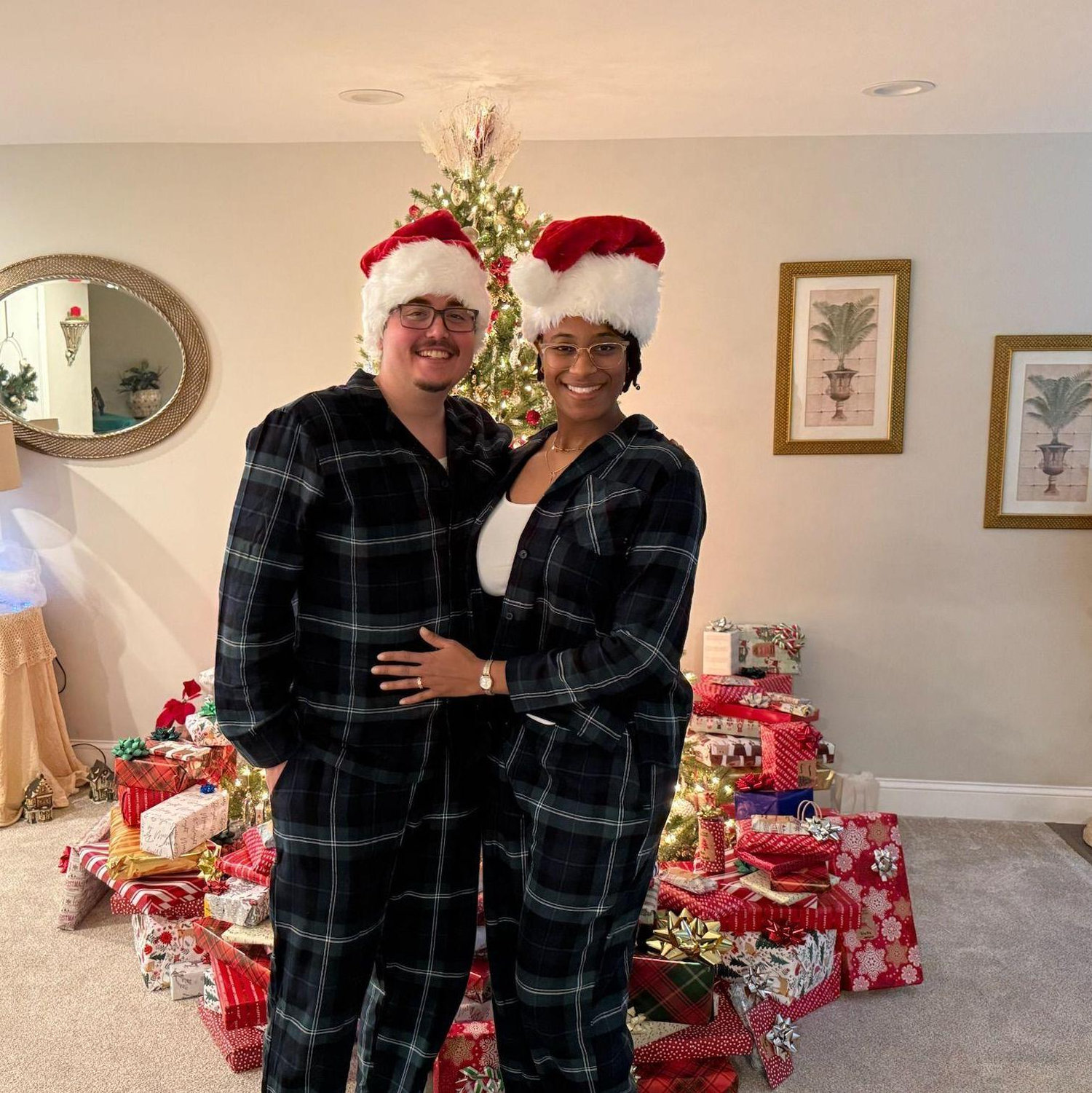 First Christmas as a fiancé!!
