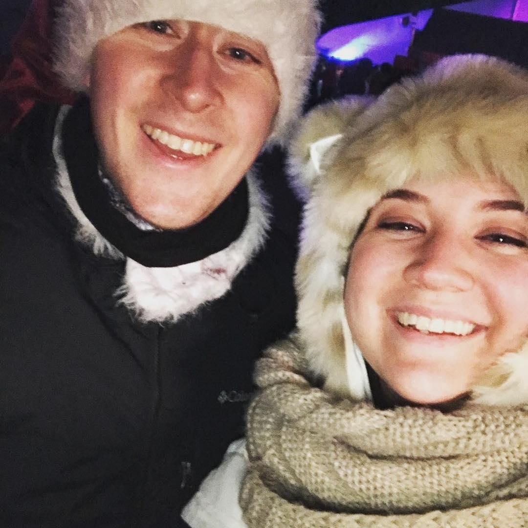 This was Allie's first music festival in 2018! It was in Lake Tahoe and about -4 degrees 