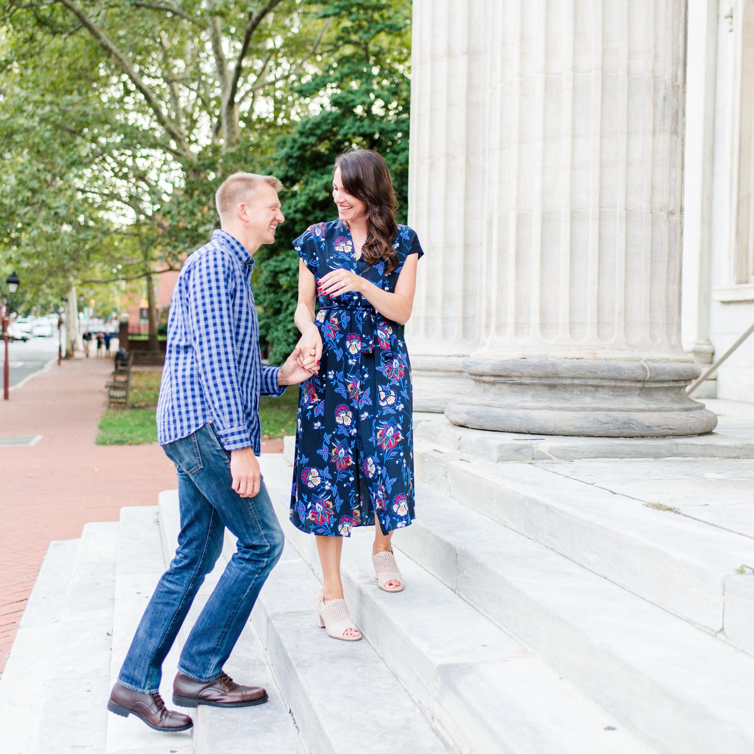 "Act natural" our amazing photographer Andrea Krout advised us!