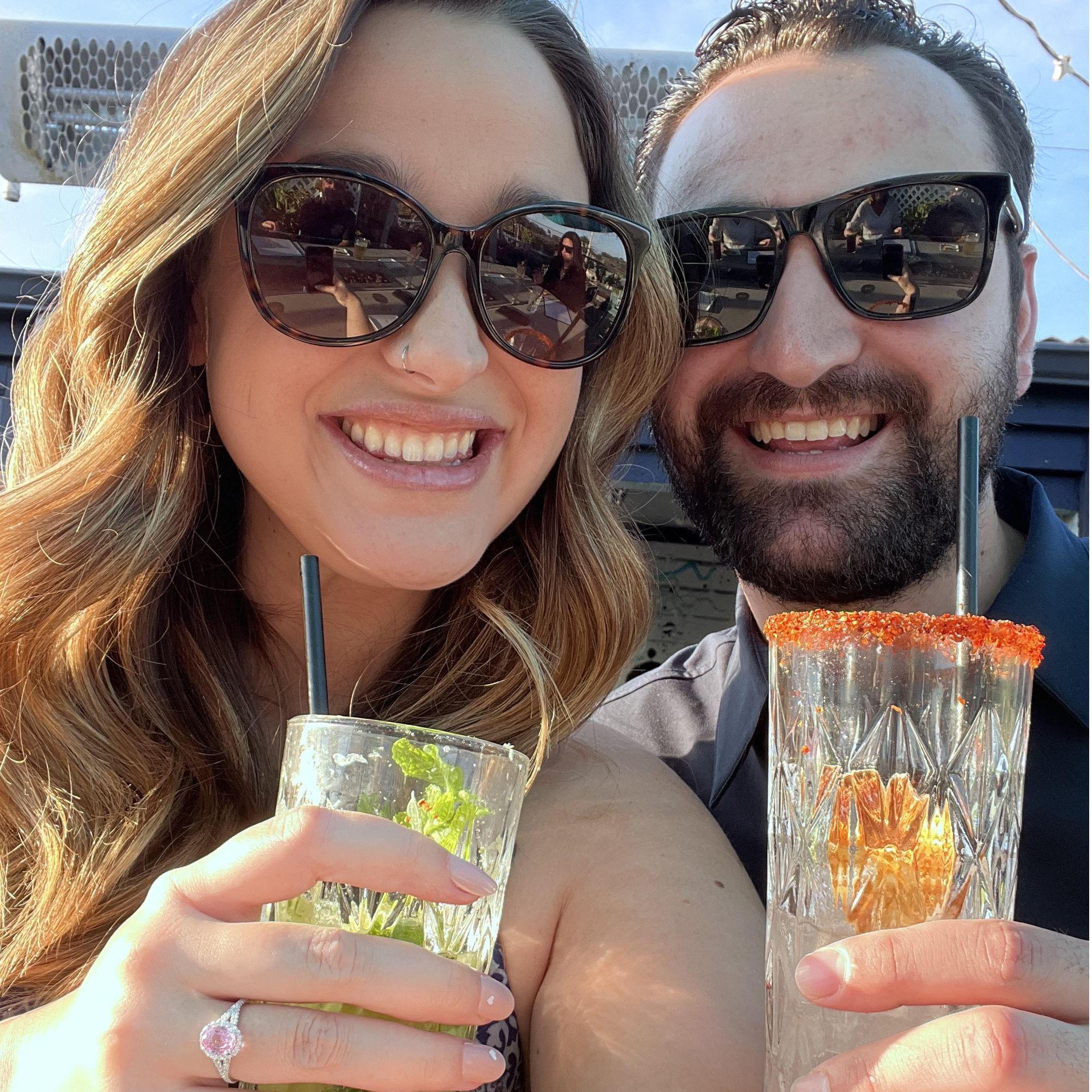 We got engaged!