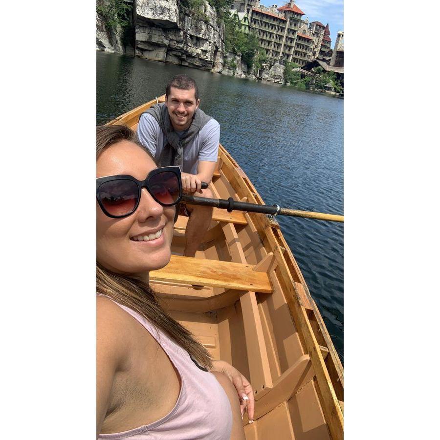 Rowboat at Mohonk Mountain House