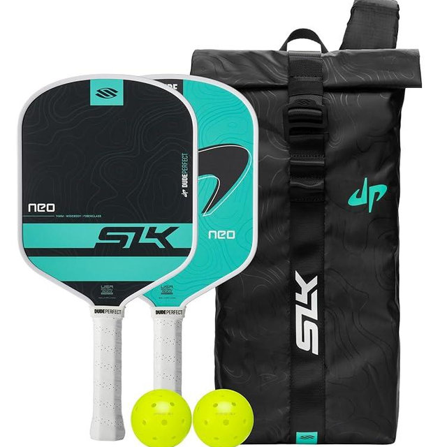 Selkirk Sport SLK Pickleball Paddles Set of 2 | Designed in The USA | Choose The SLK Neo Graphite, SLK Neo Fiberglass Pickleball Set or SLK Atlas Pickleball Bundle