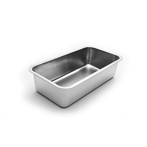 Fox Run 4854 Loaf Pan Stainless Steel Baking, 9.5 x 5.25 x 2.5 inches