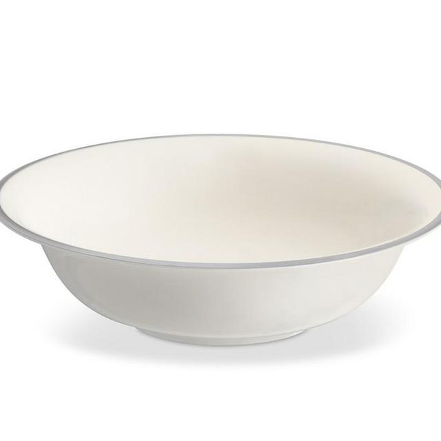 Pickard Signature Round Vegetable Bowl, Platinum