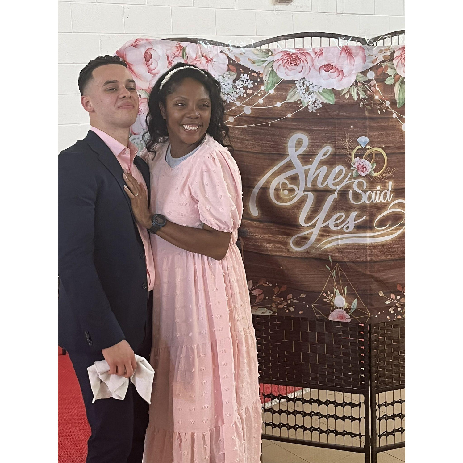 She said yes :)