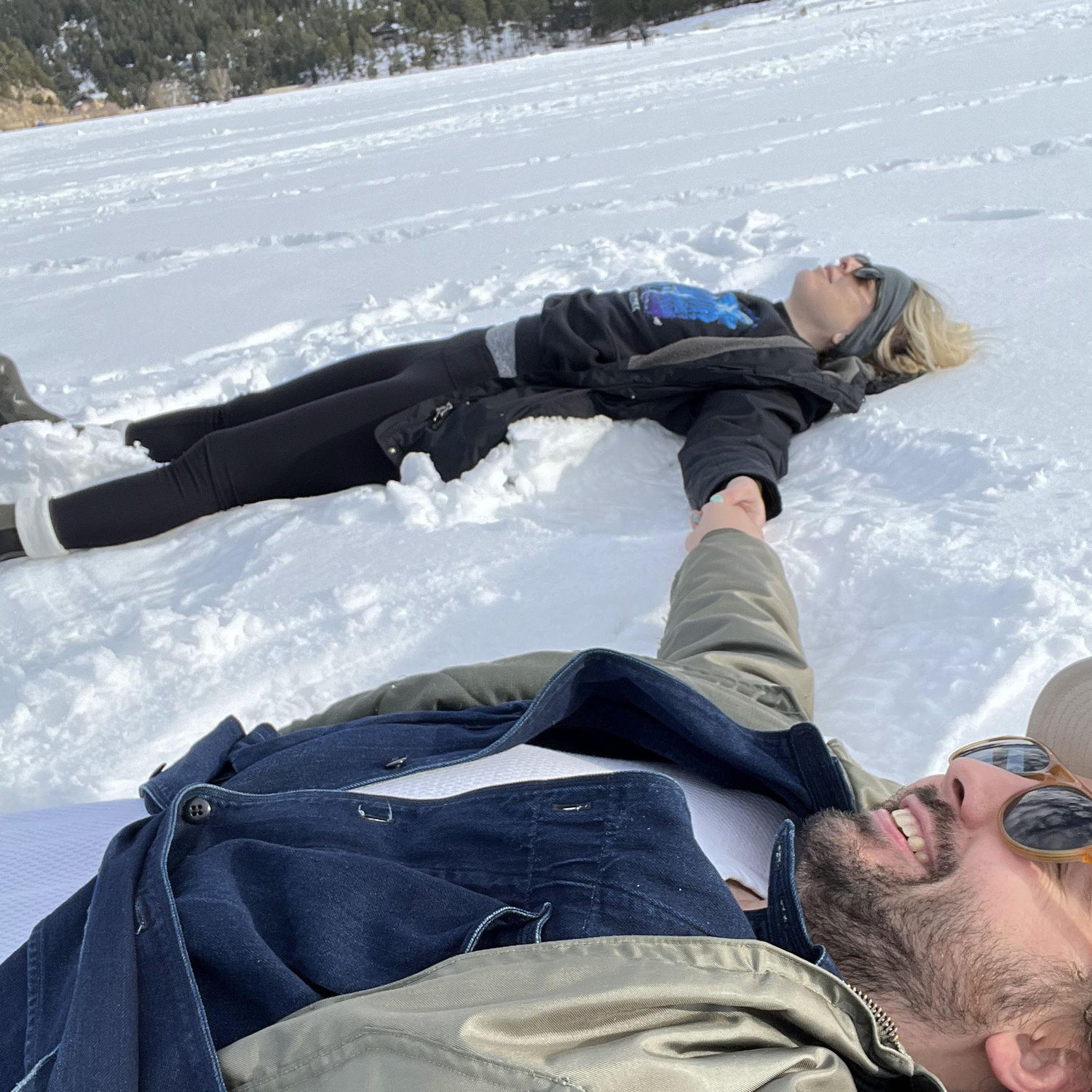 We started our relationship in Denver and it was a snowy time