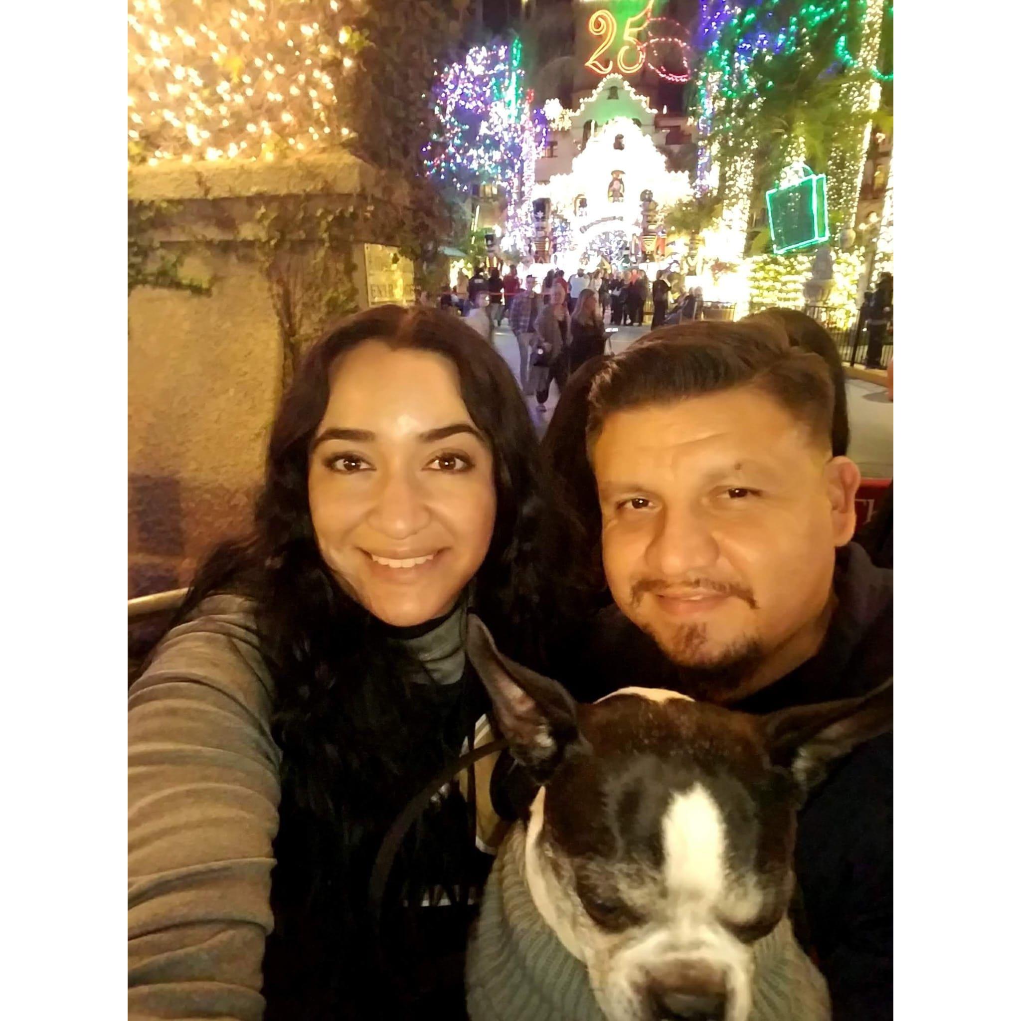Christmas time at the Mission Inn Hotel, Riverside, CA