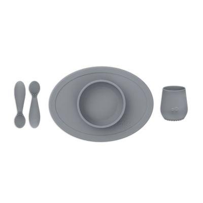 ezpz™ 4-Piece First Foods Set in Grey