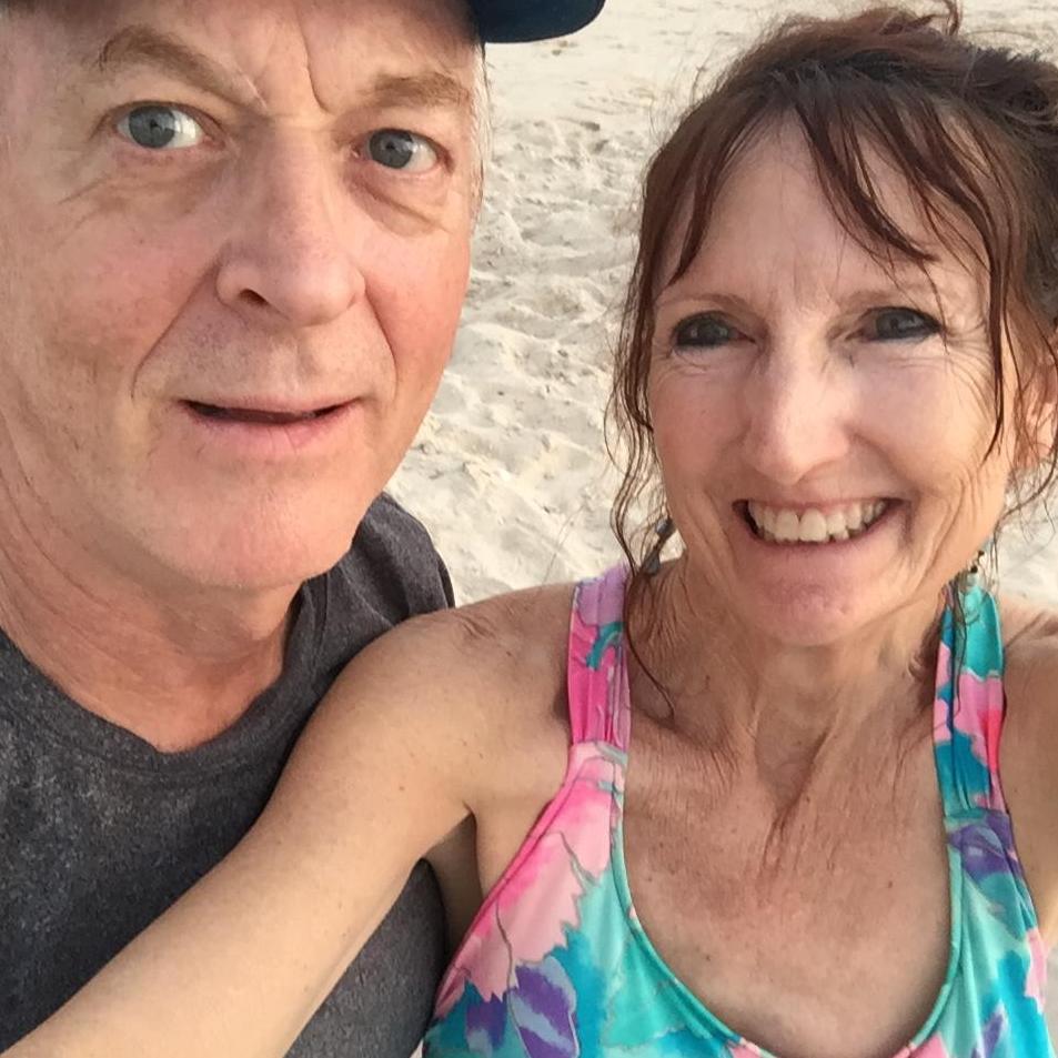 Relaxing at St. George Isl. beach  7/5/19