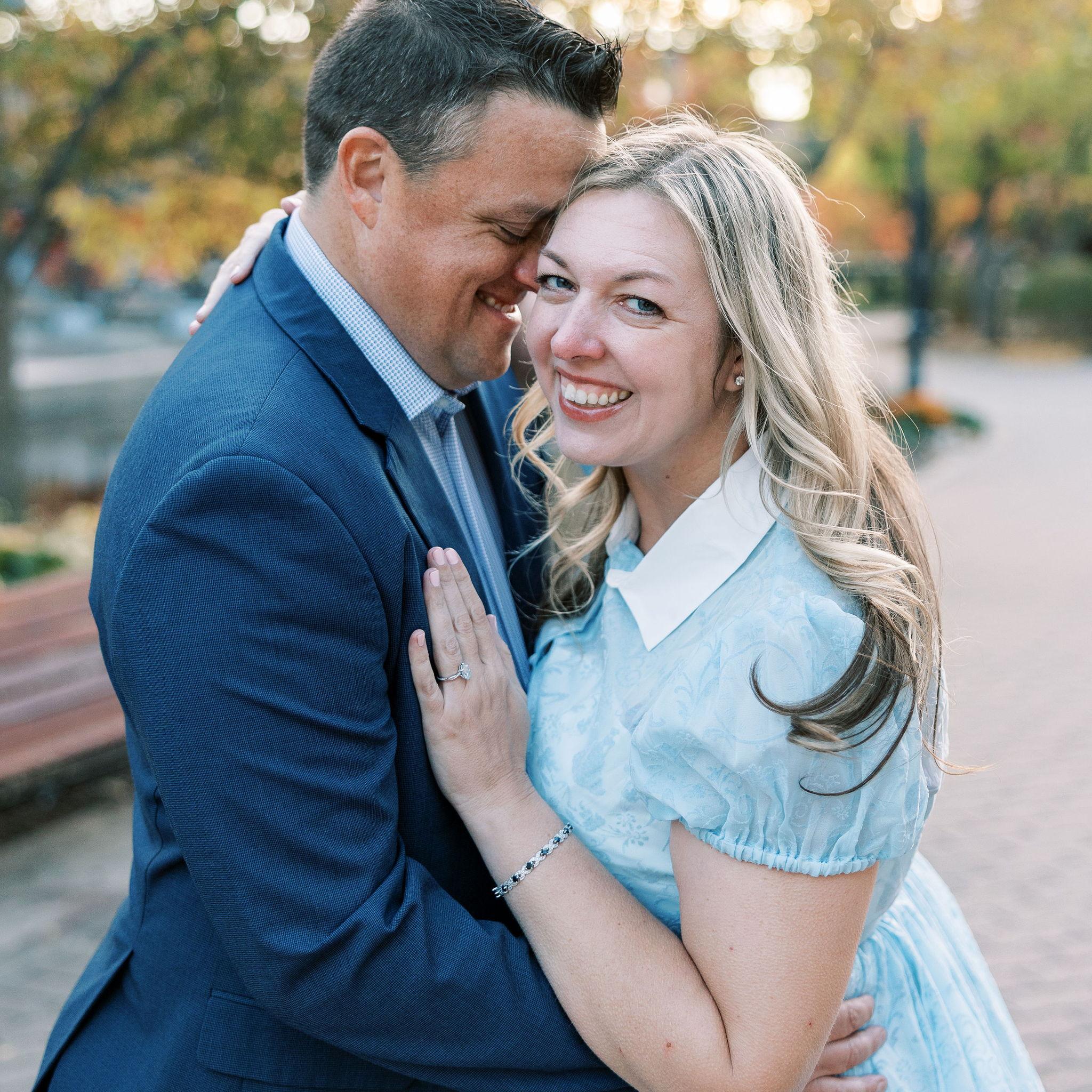Engagement Shoot with our wedding photography, Melissa Schroeder Photography - https://www.melschroederphoto.com/