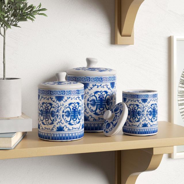 3 Piece Kitchen Canister Set