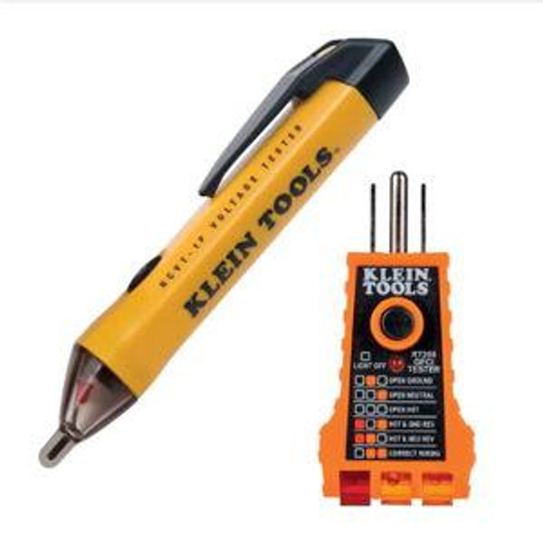 Klein Tools Non-Contact Voltage and GFCI Receptacle Test Kit