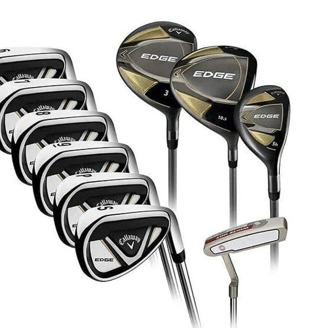 Callaway Edge 10 Piece Golf Clubs Set - Right Handed