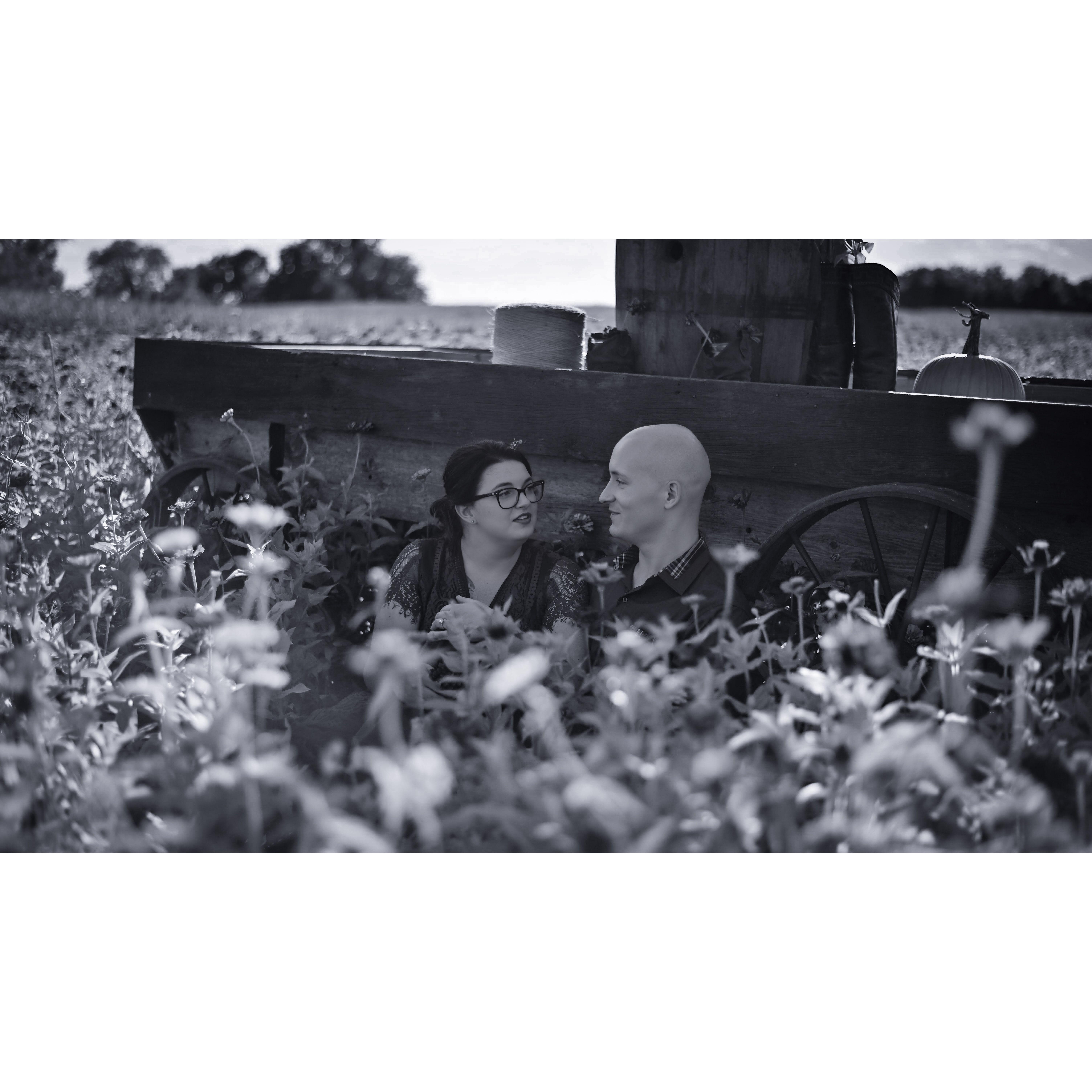 #EngagementShoot - @Center Grove Orchard - @Dutchmans Photography