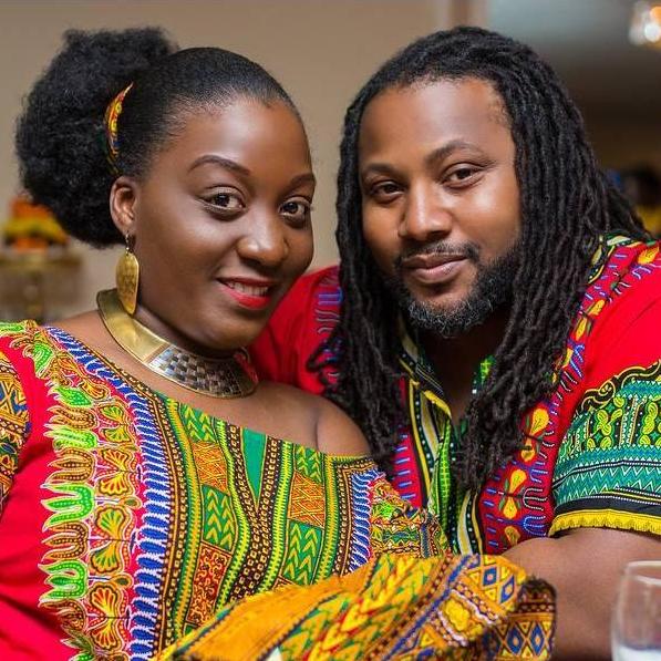 Celebrating Sharese's sweet 16!  AFRICAN queen & king!