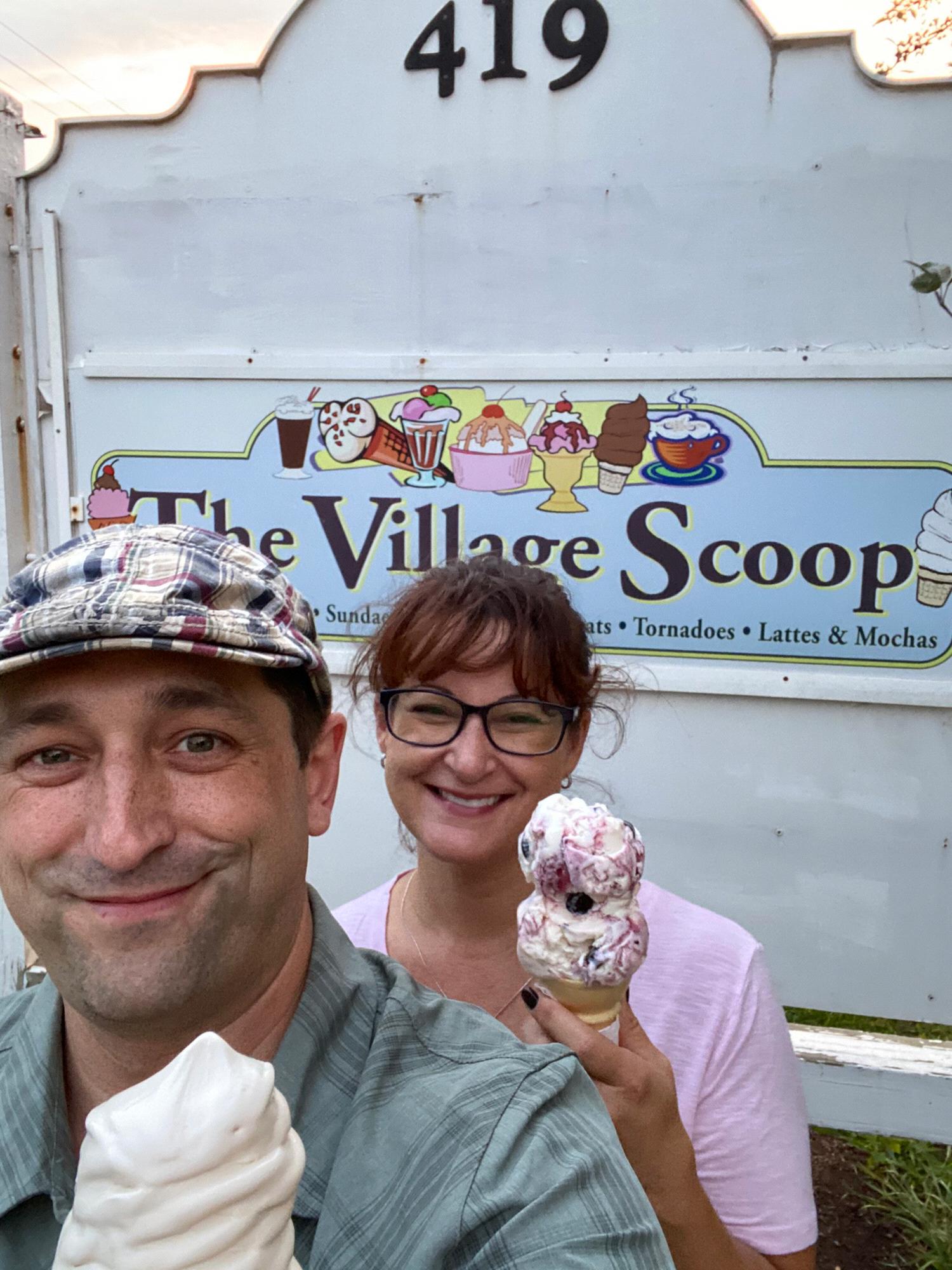 Yes, we love going for ice cream!