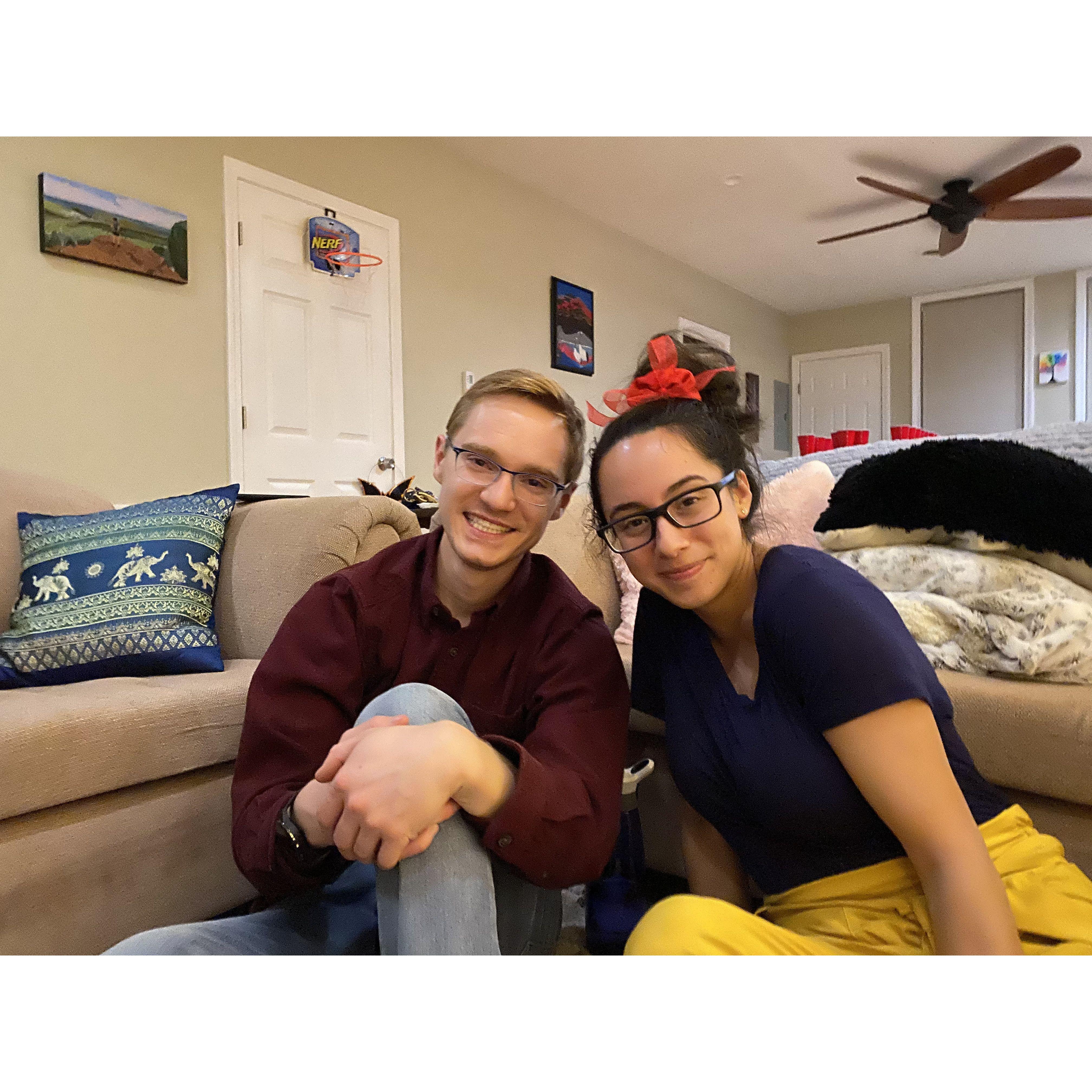 Glasses swap, Halloween 2021?