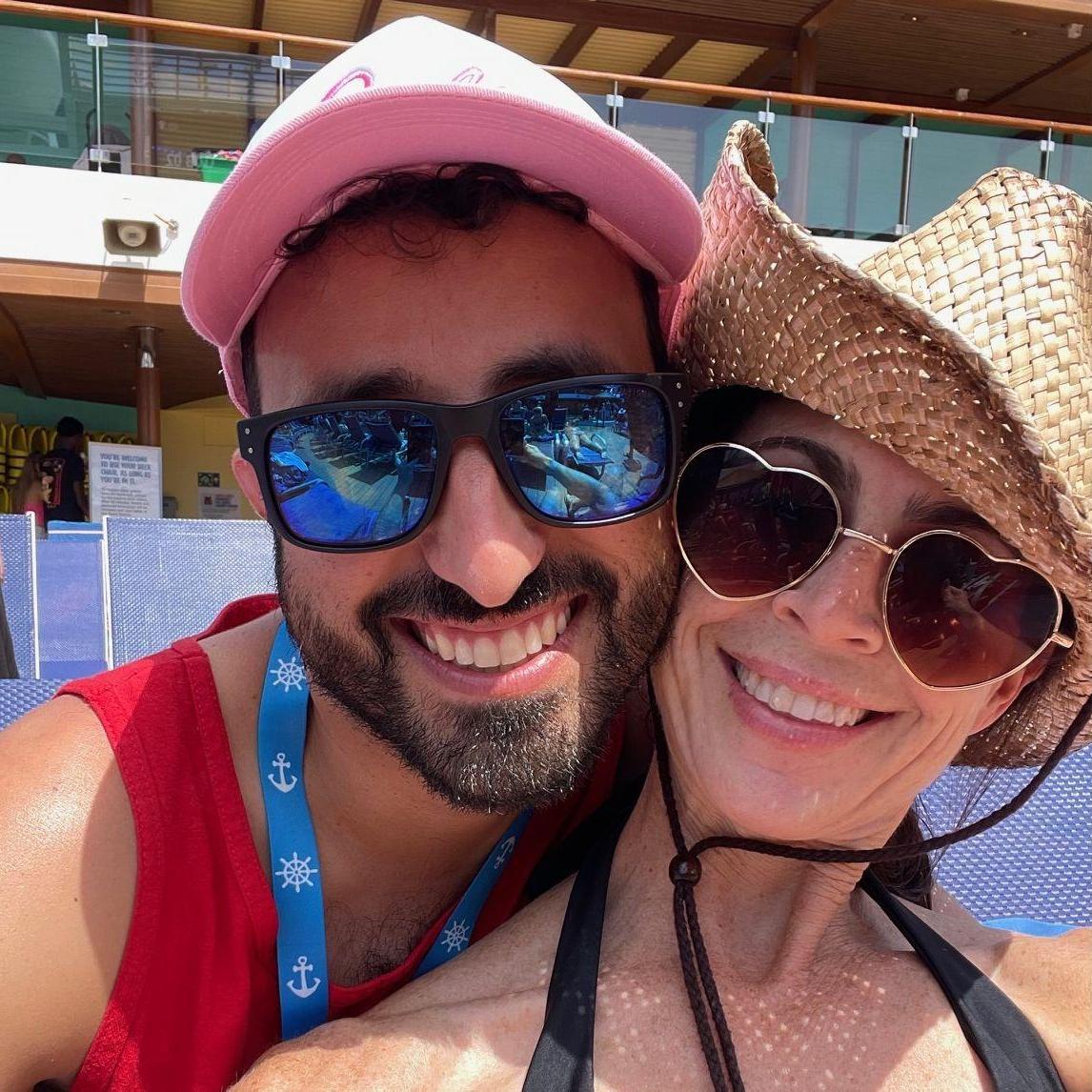 Fun in the sun...on a boat.