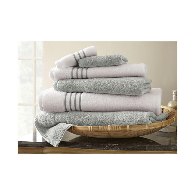 Modern Threads Quick Dry Stripe 6-Pc. Towel Set