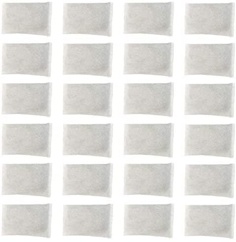 Green Piece® 24 Pack of Distiller Filters Made from Activated Charcoal. Works Great for Megahome and Many Other Countertop Distillers - MADE IN USA