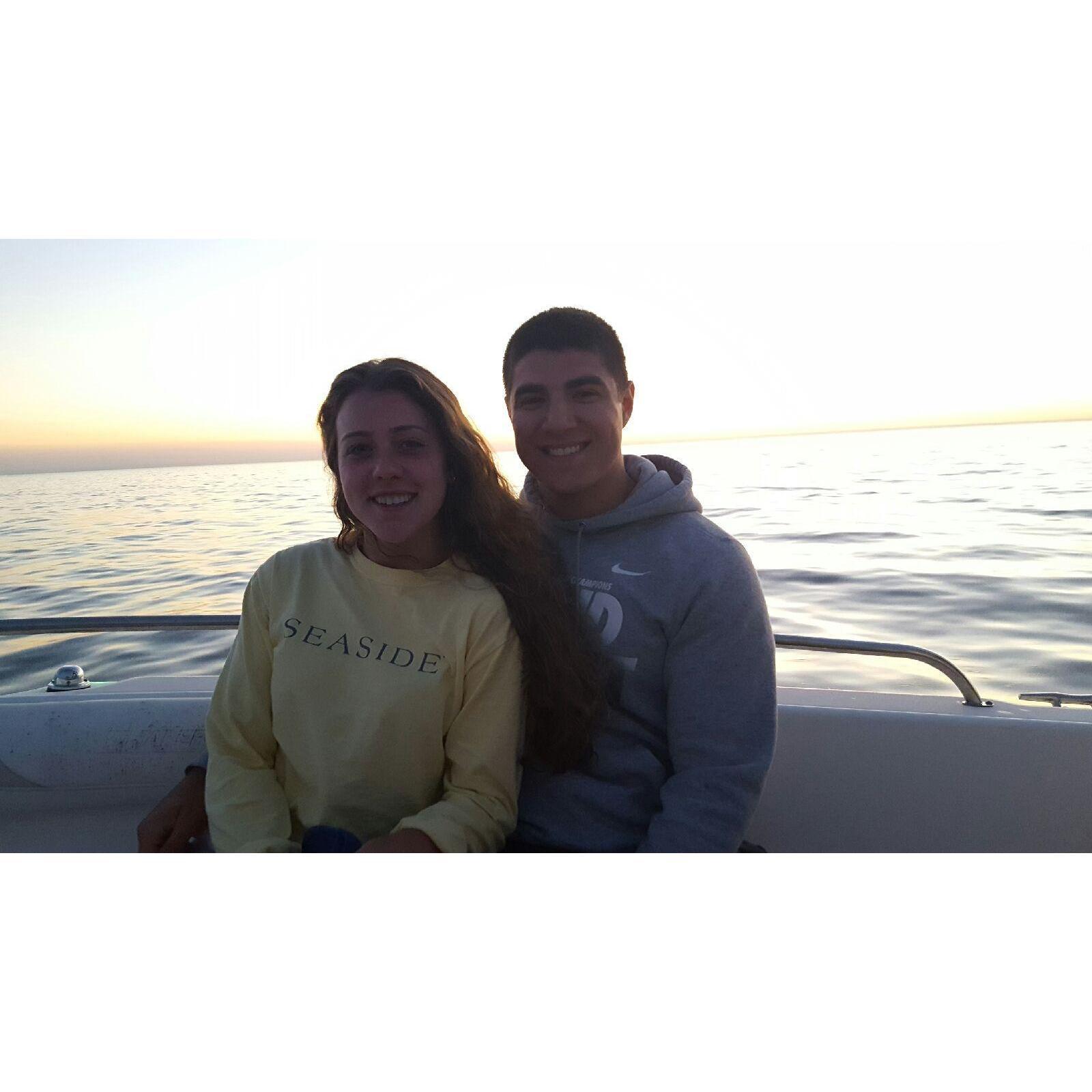 Up north!