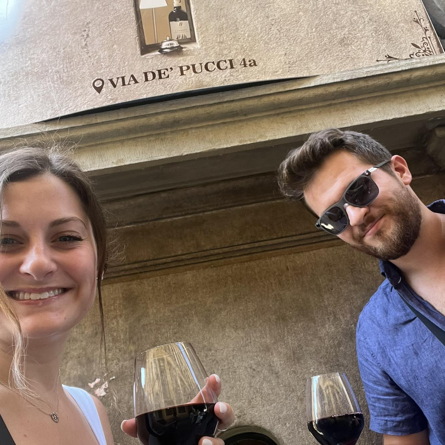 Wine Window in Florence, Italy 2024