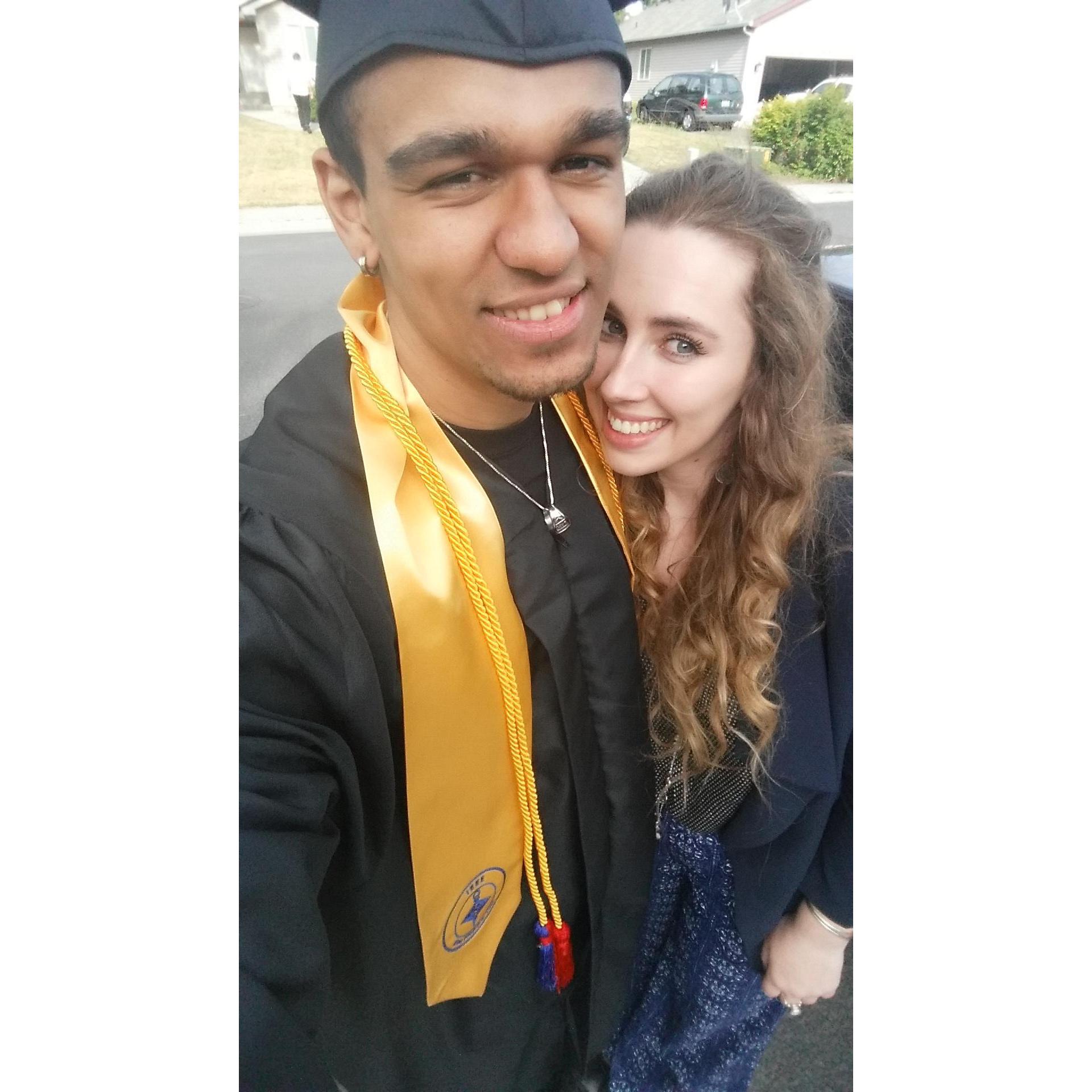 Celebrating Neilan's 2017 college graduation!
