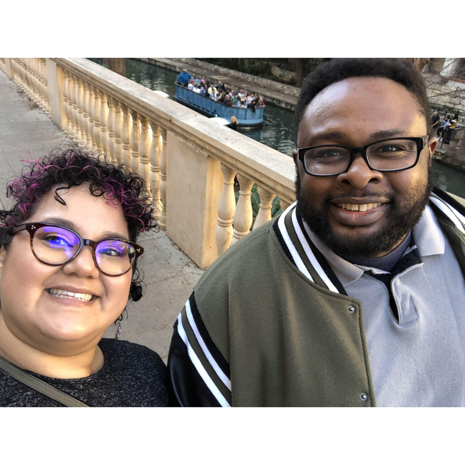 A day trip to San Antonio with the Singhs