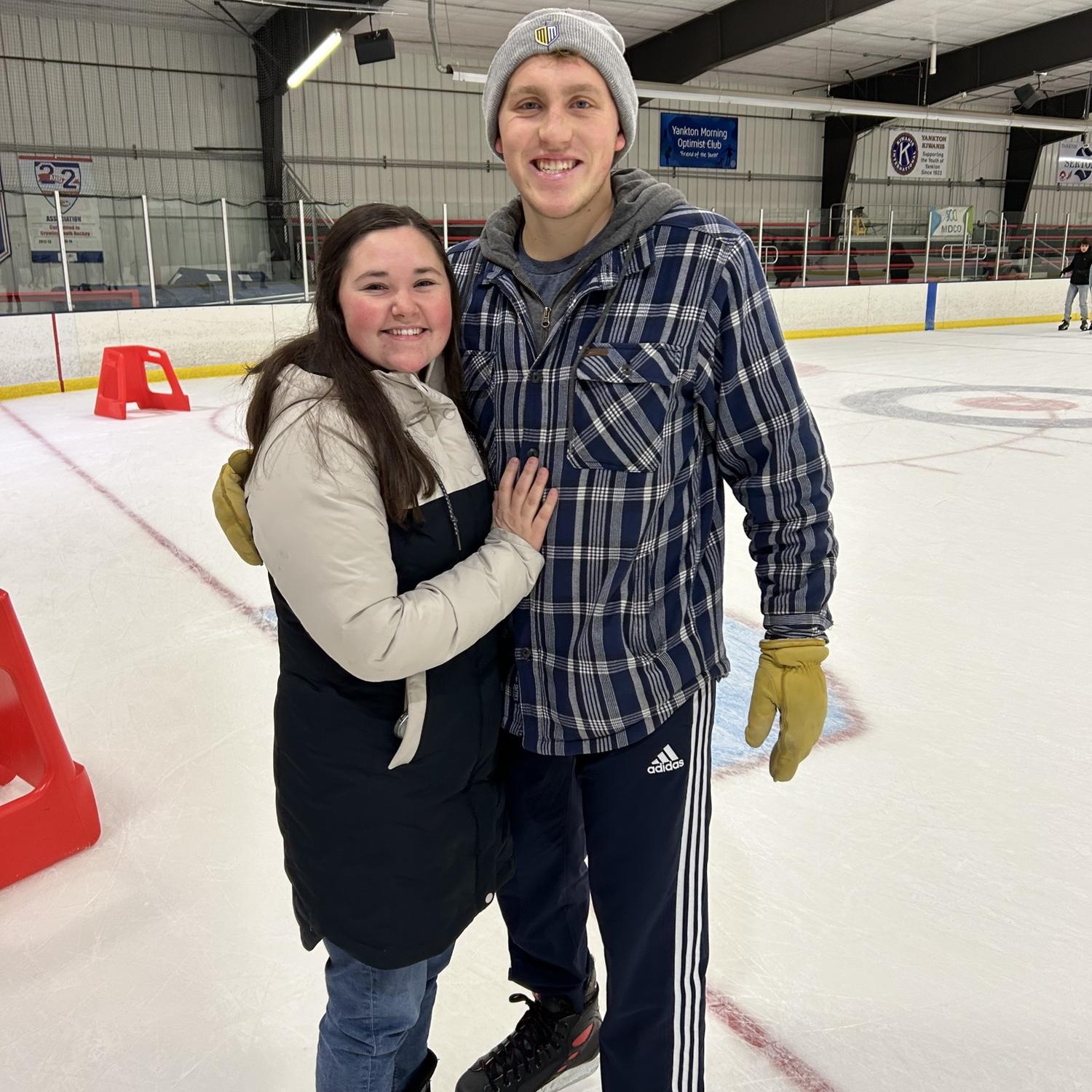 1/11/25 - Ice skating night in Yankton