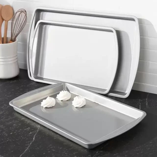 Non-Stick Baking Sheets, Set of 3