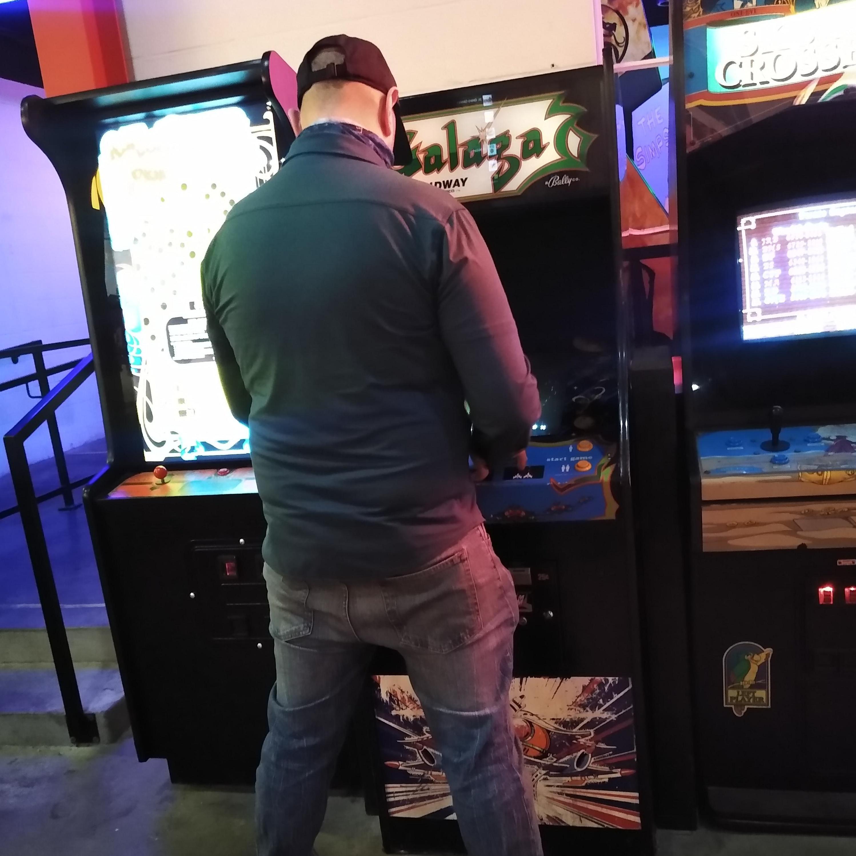 Date night at the arcade
