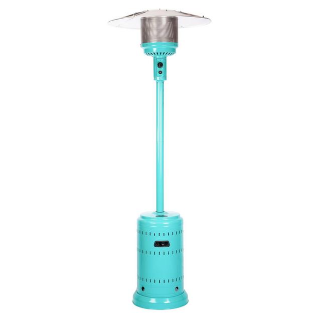 Aqua Blue Powder Coated Patio Heater - Fire Sense