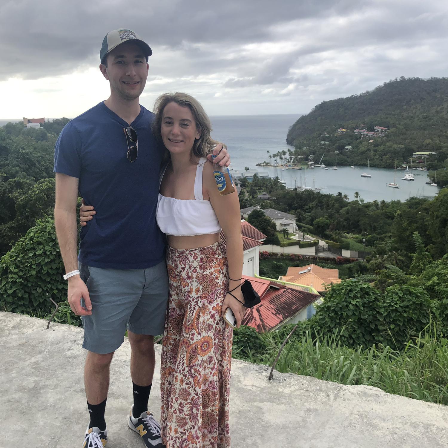 Saint Lucia post rum tasting