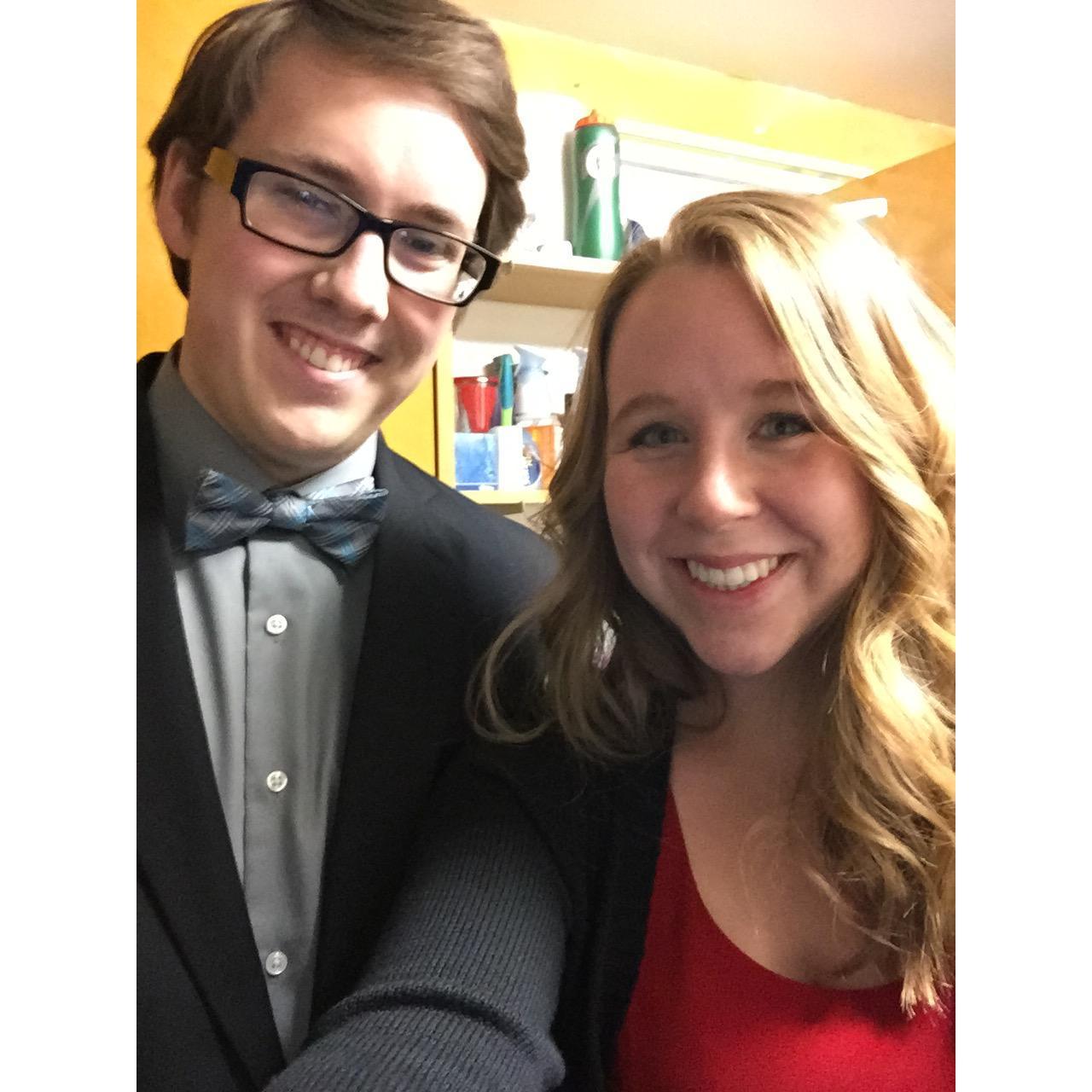 November 2015 -- I visited Tommy at Winona State University during our Sophomore year to celebrate our birthdays.