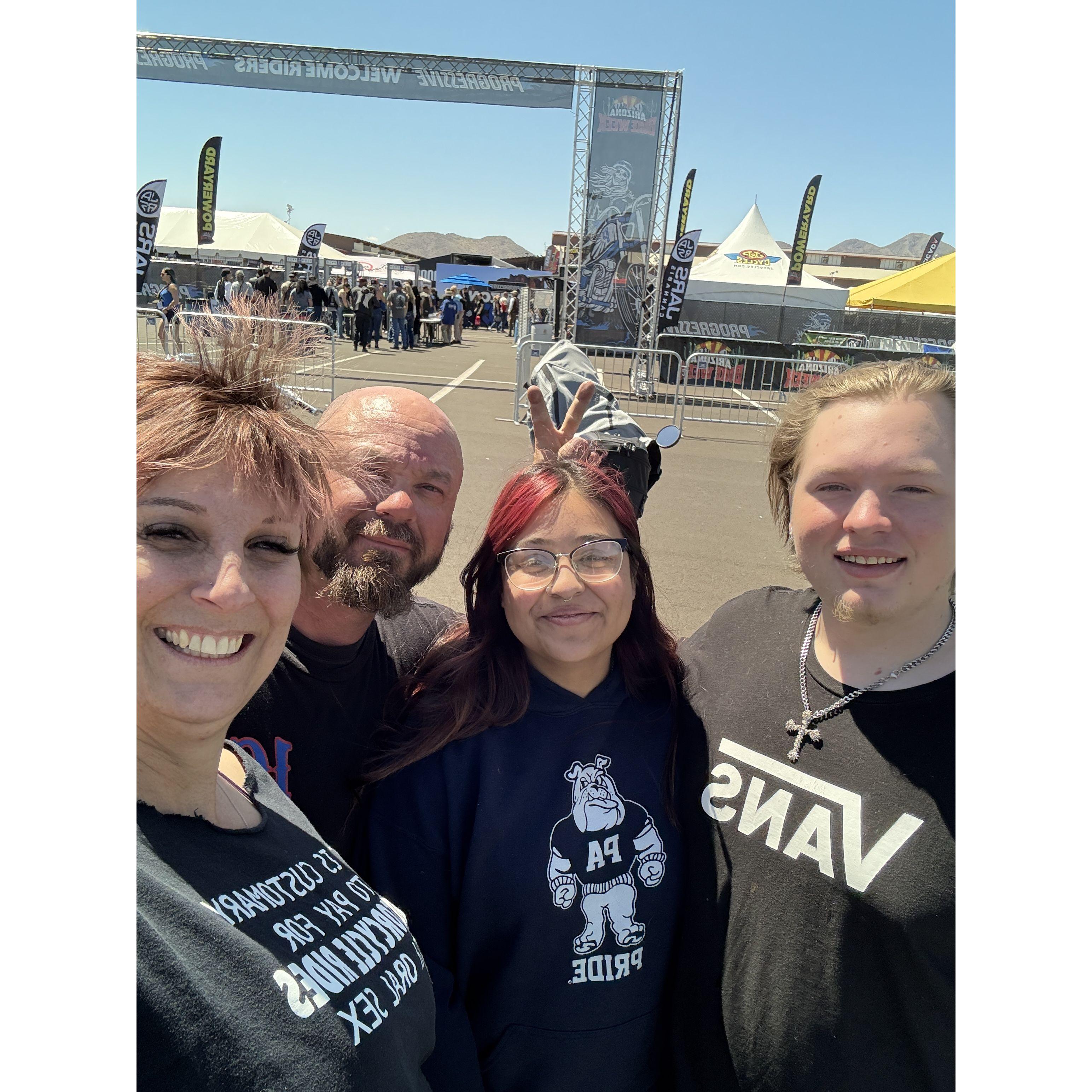 Our first bike week
