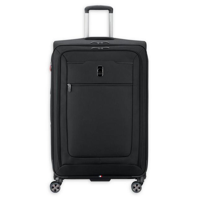 DELSEY PARIS Hyperglide 29-Inch Spinner Checked Luggage in Black