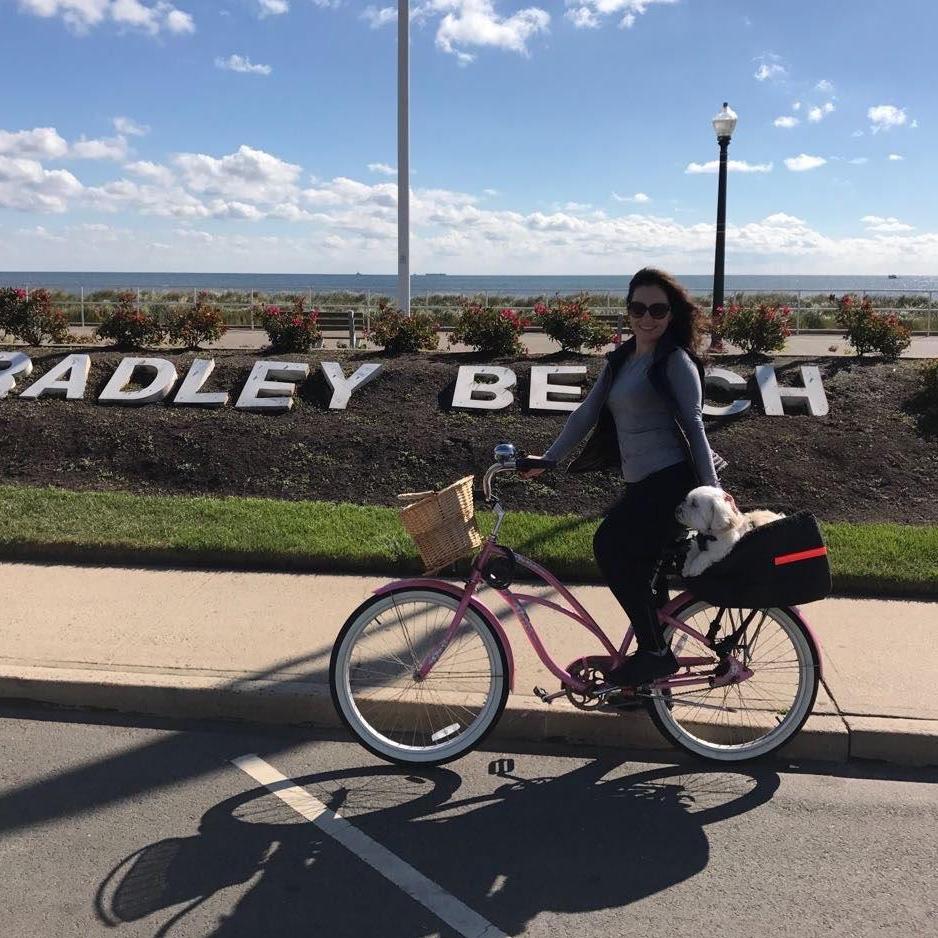Summer bike ride with Gwedo