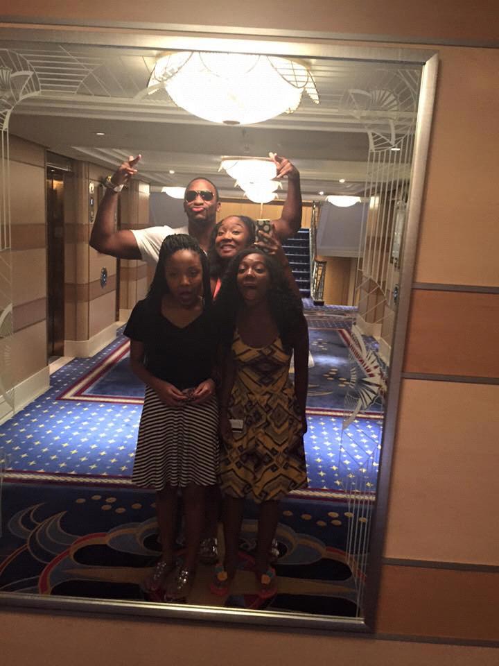 First time meeting the Hunt family for Carla’s sweet 16 cruise in 2015