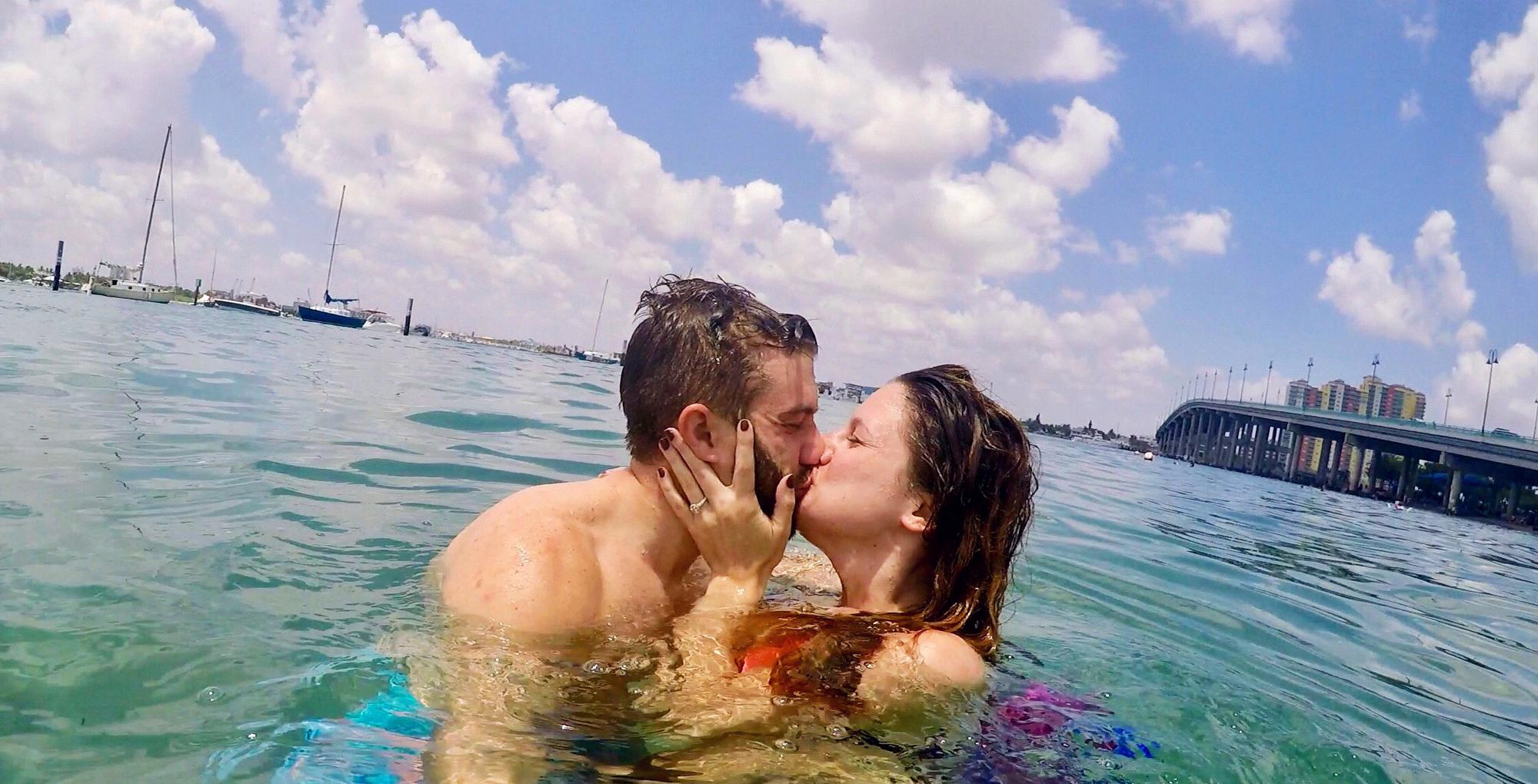 The day he proposed!