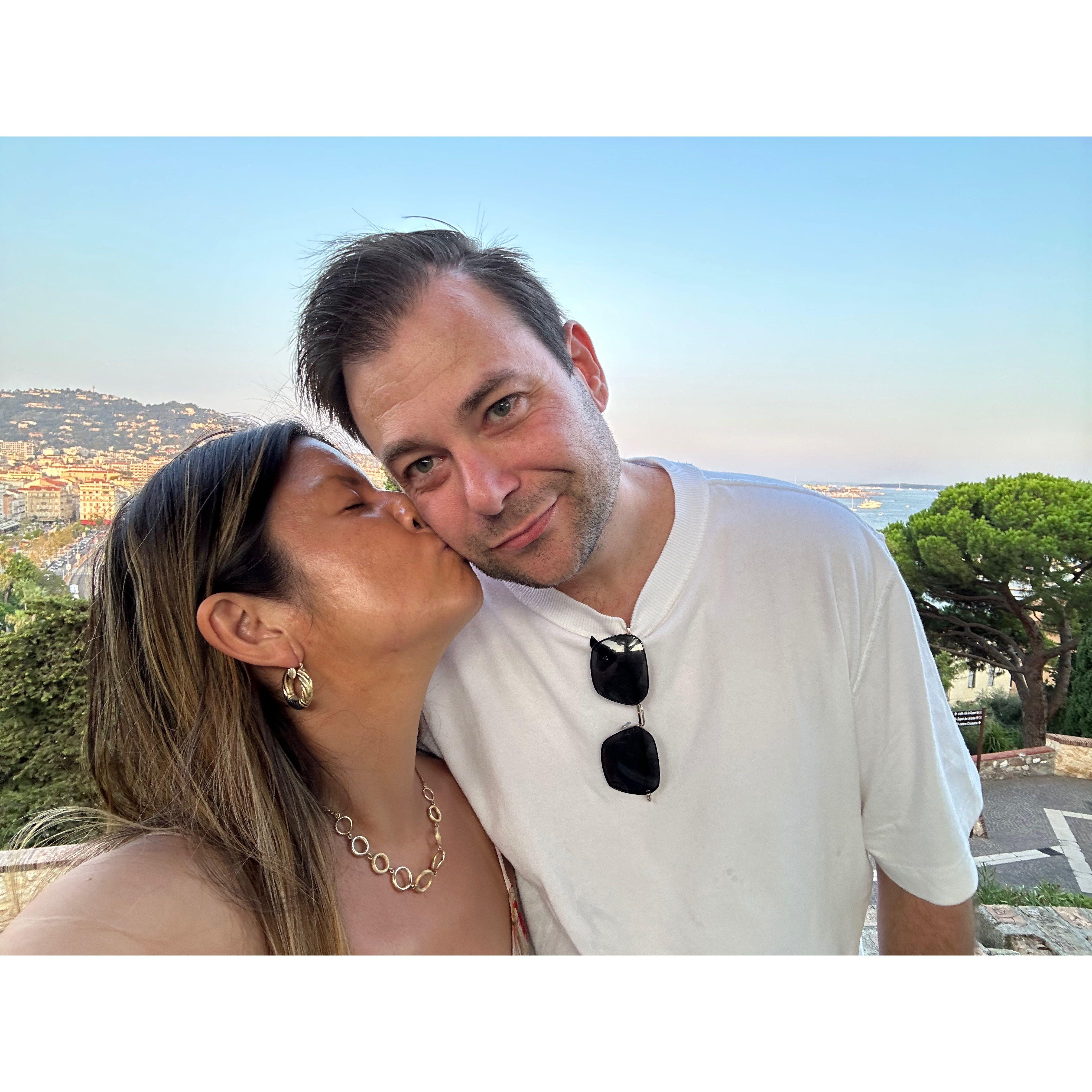 Kisses in Cannes