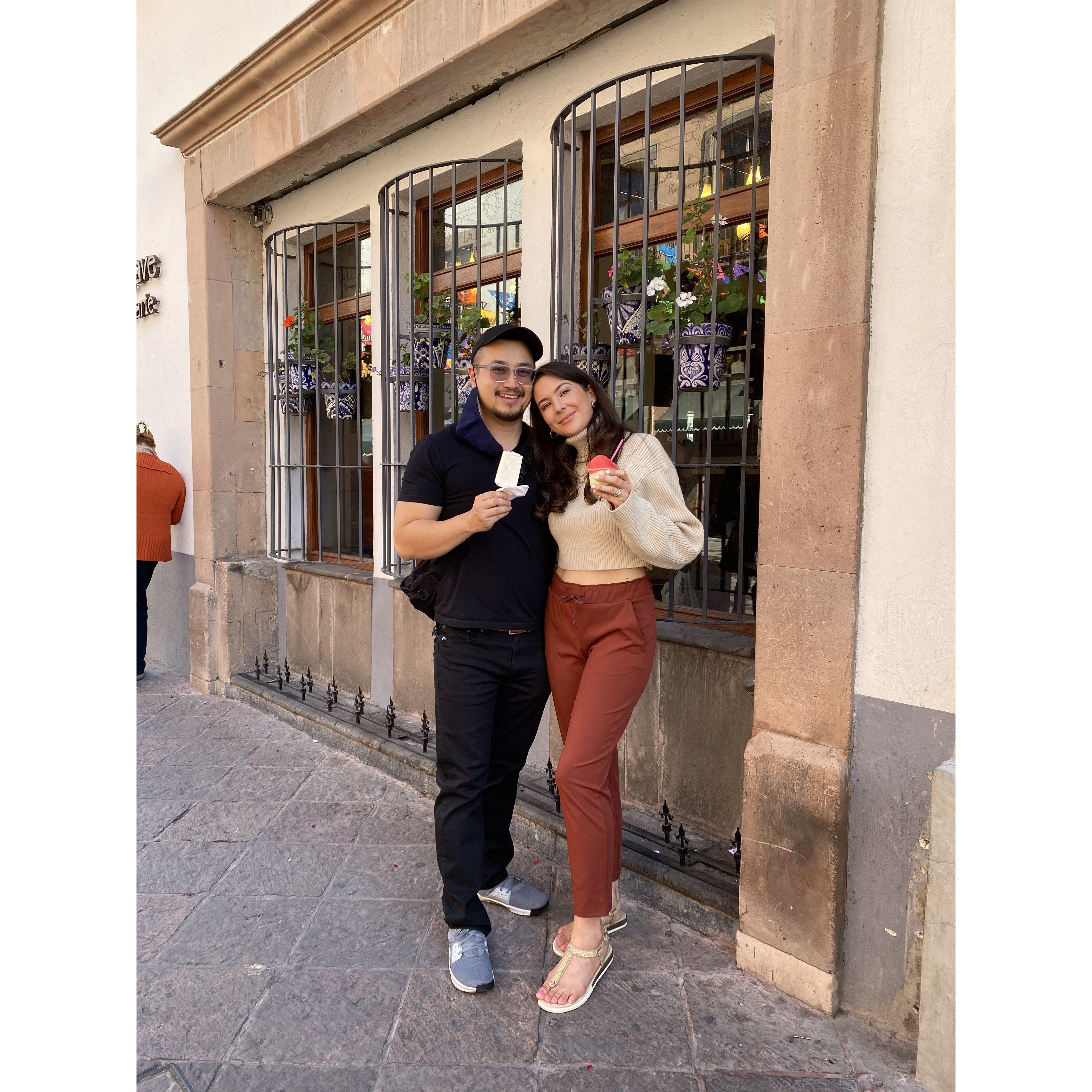 Our first trip to Mexico together!